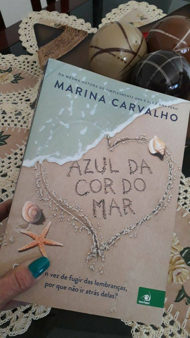 Books Livro Azul da cor do Mar. 