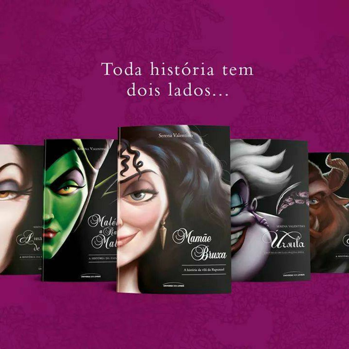 Libro Box Vilões da Disney. 