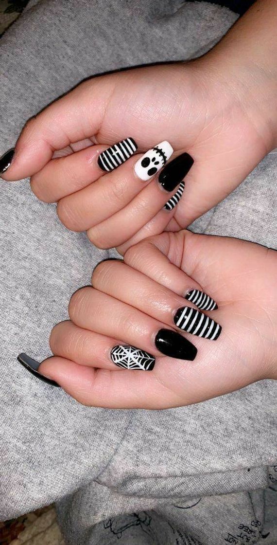 Fashion Unhas Halloween 