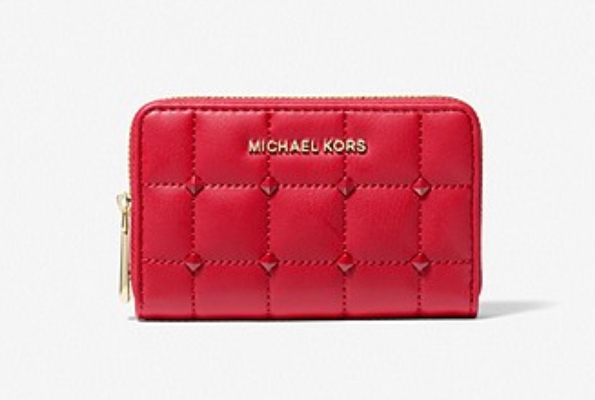 Moda Small Studded Quilted Wallet | Michael Kors