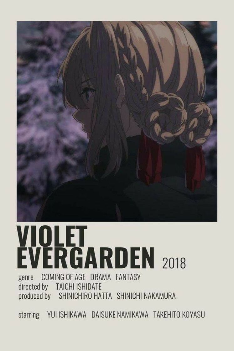 Fashion violet evergarden