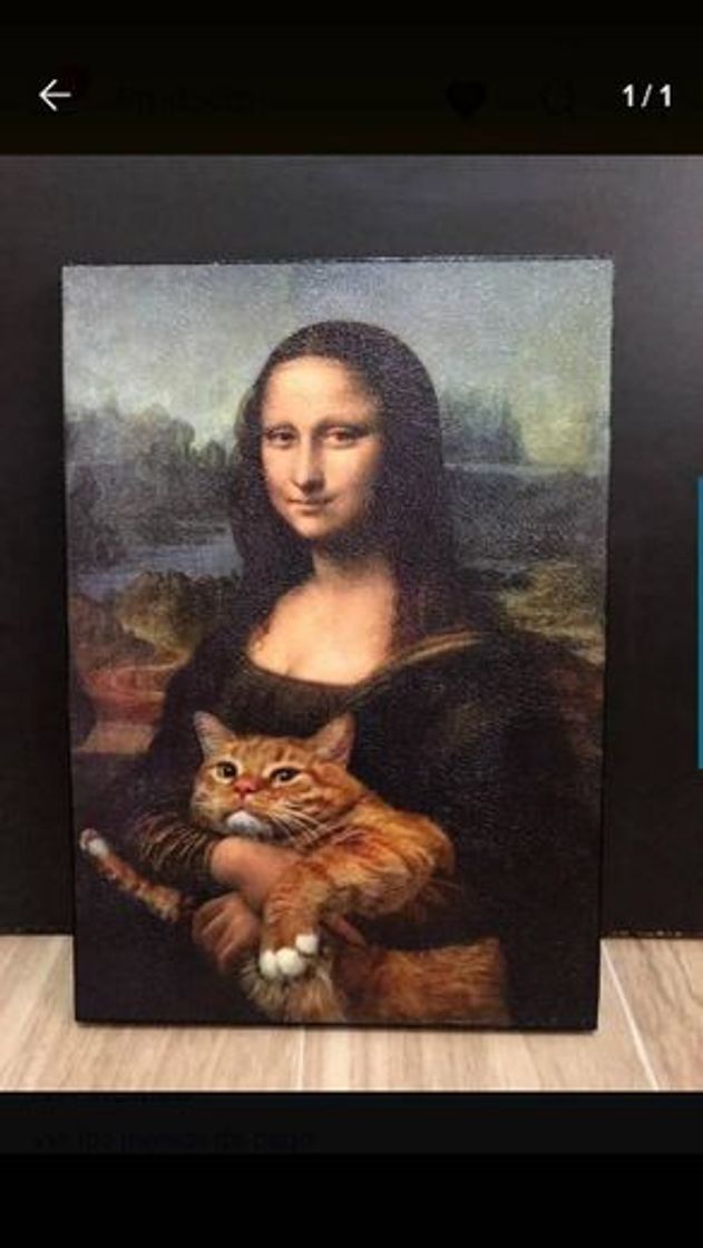 Producto El michi de Mona Lisa