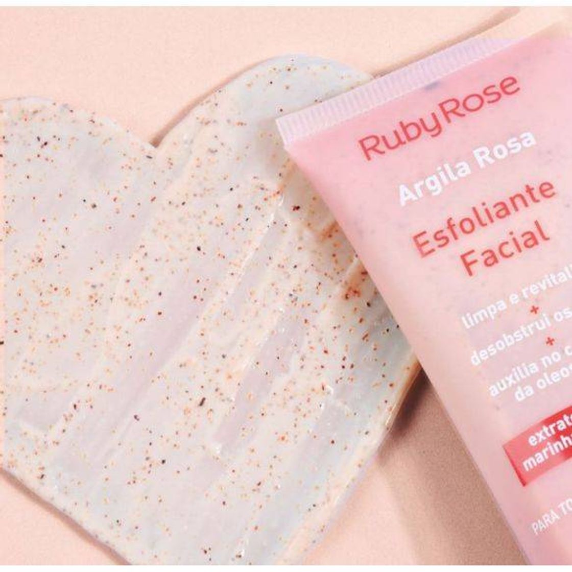 Moda ESFOLIANTE FACIAL ARGILA ROSA - RUBY ROSE 