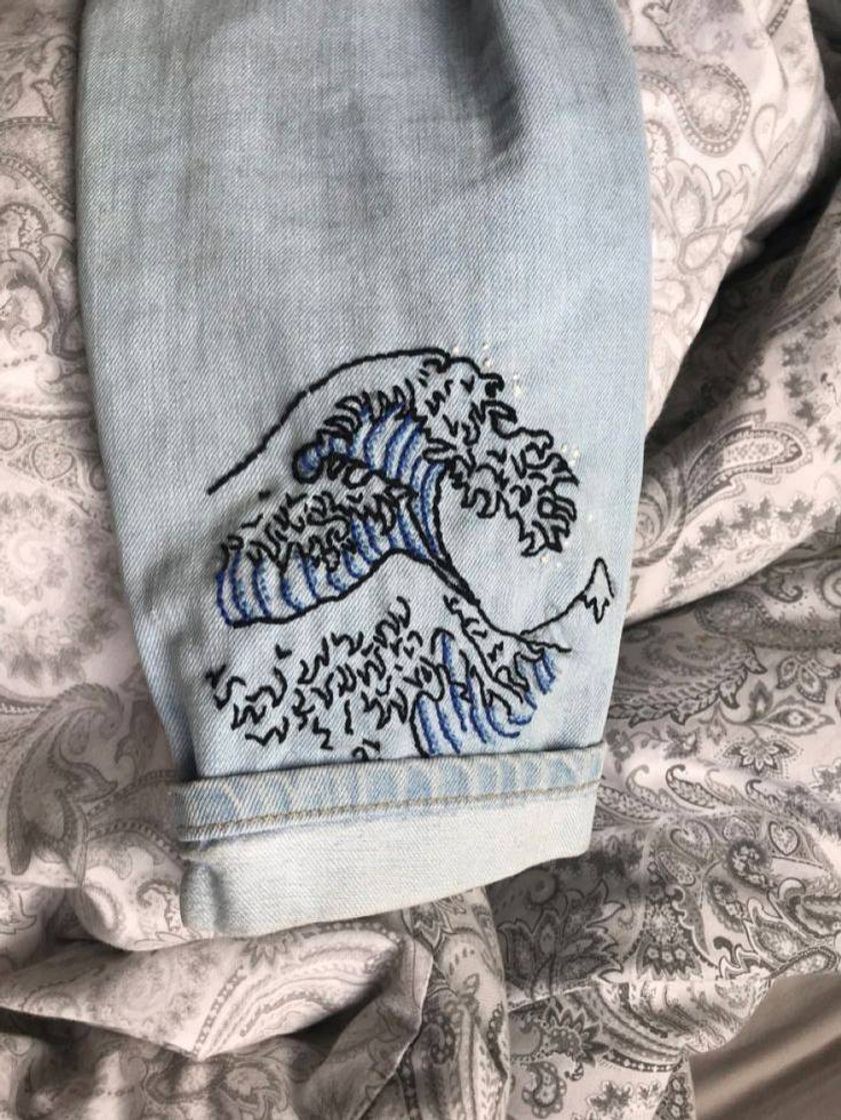 Fashion ocean embroidery🌊