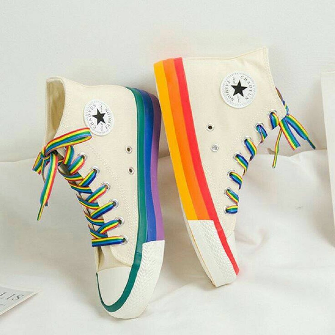 Moda ALL STAR arco-íris 🌈