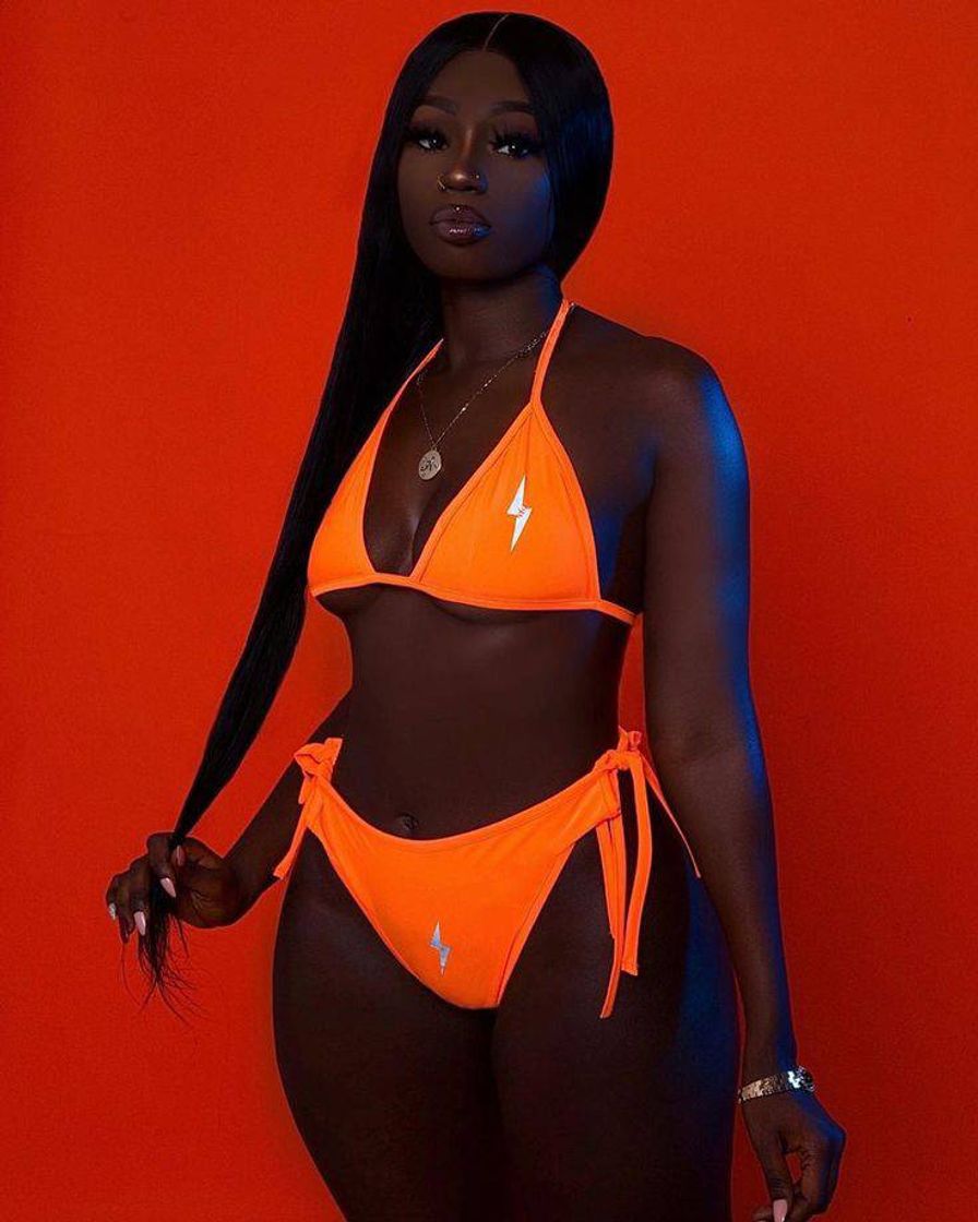 Fashion Mulher negra | orange 🍊