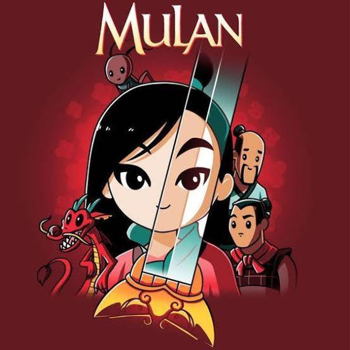 Imagem da Mulan fofa