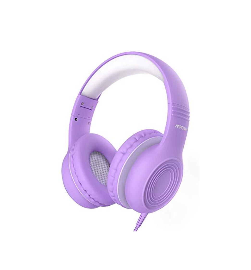 Social Mpow CH6 Auriculares para niños con micrófono, 85dB