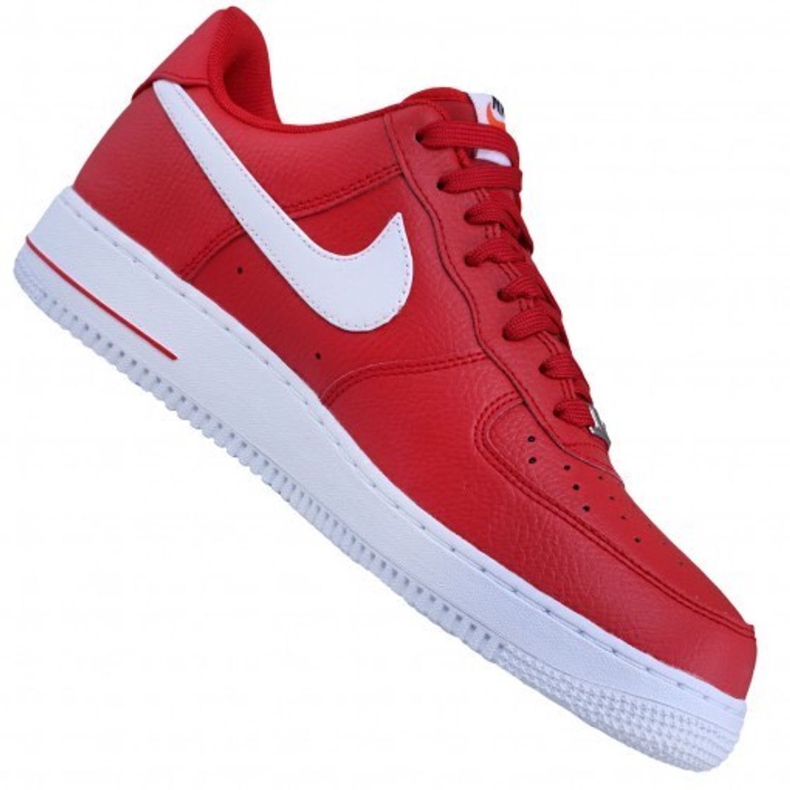 Moda NIKE FORCE 1 ( red ) 