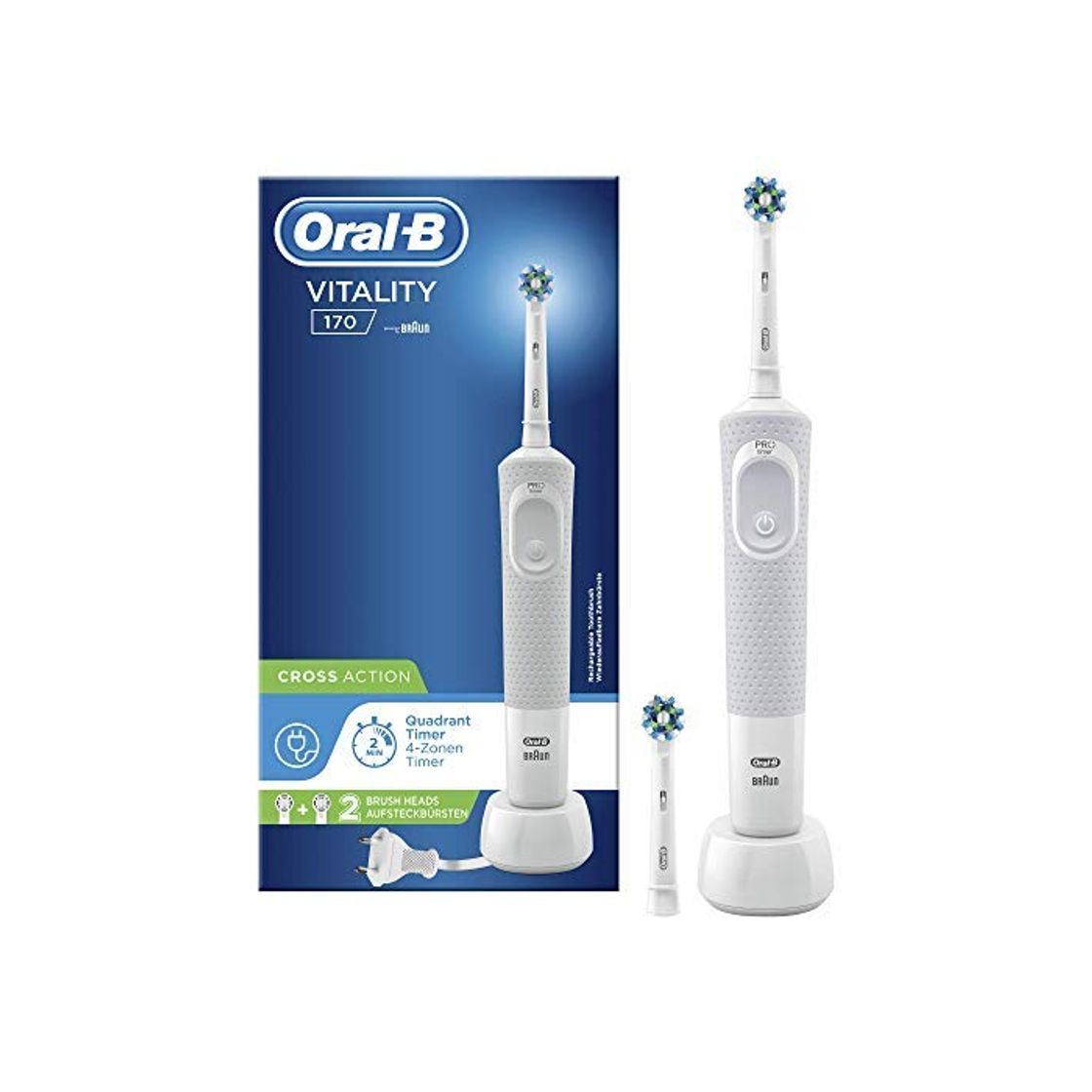 Product Oral-B Vitality 170 Cepillo Eléctrico Recargable Con Tecnología De Braun