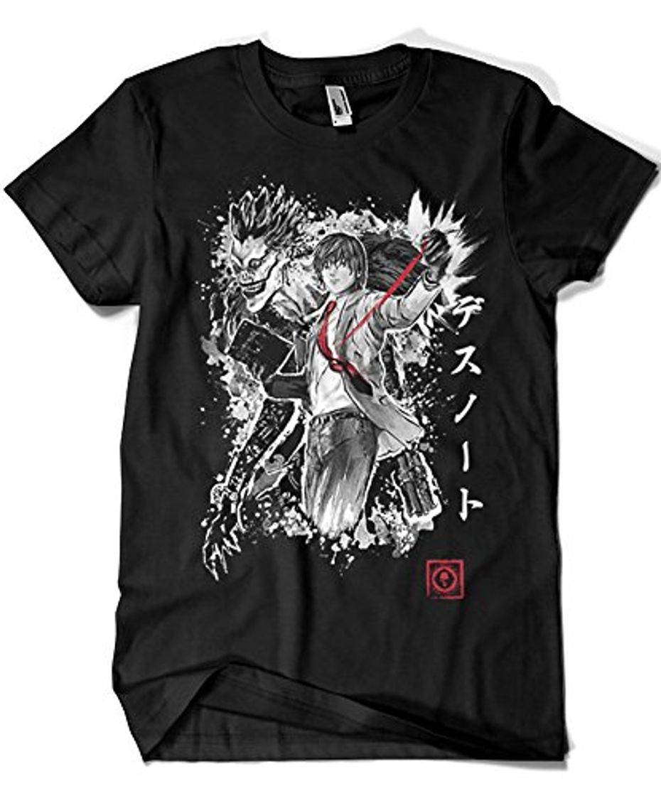 Moda 3405-Camiseta Premium, Death Note - God of The New World