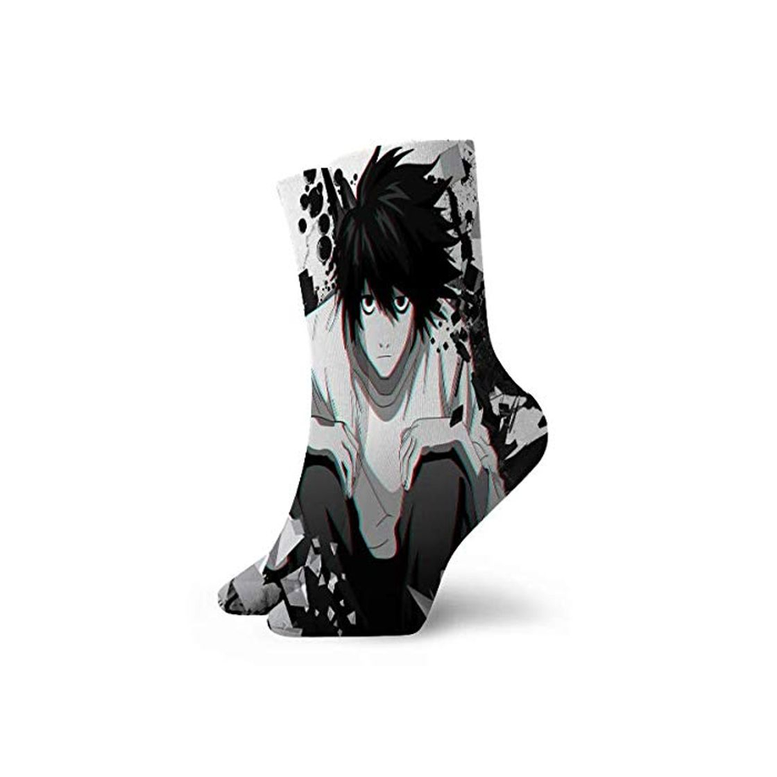 Fashion winterwang Death Note Calcetines unisex Classic Sport Calcetines cortos 30cm