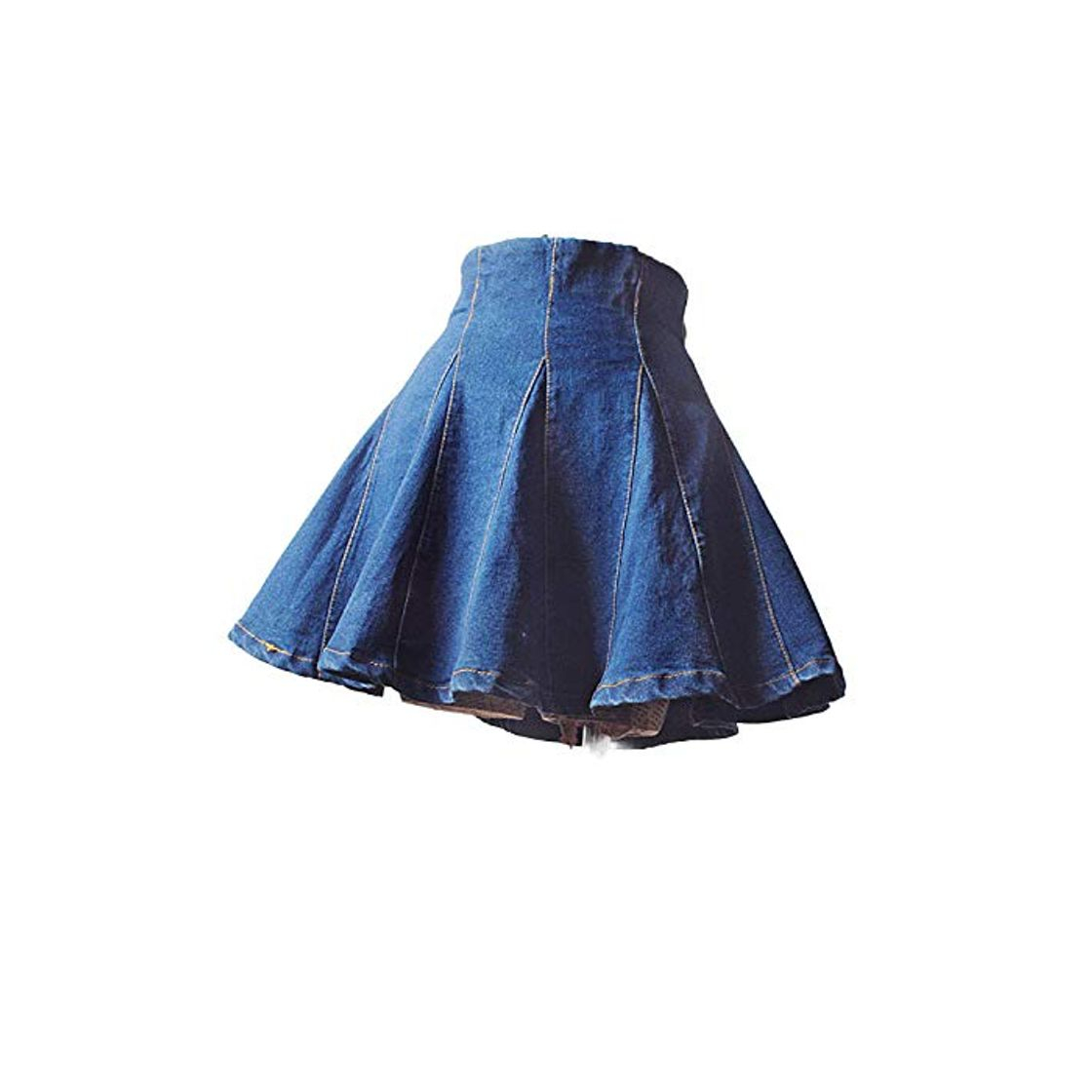 Fashion Skirts Mujeres Denim Sexy Plisado 2020 Estilo Coreano Femenino Escuela de Cintura Alta Tutú Mini Corto Jeans Saia Jupe Femme