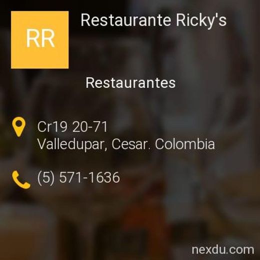 Restaurante Ricky's