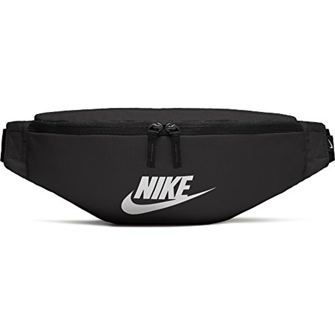 Fitness Nike 2018- Riñonera desportiva, 15 cm, negro