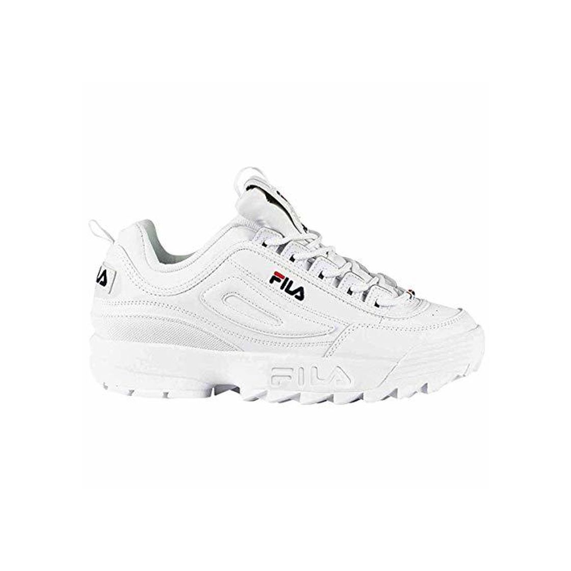 Social Fila Disruptor II - Zapatillas deportivas para mujer, Blanco