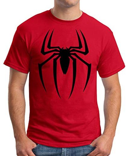 Camiseta de Hombre Spiderman Venom Duende El Hombre araña 007 M
