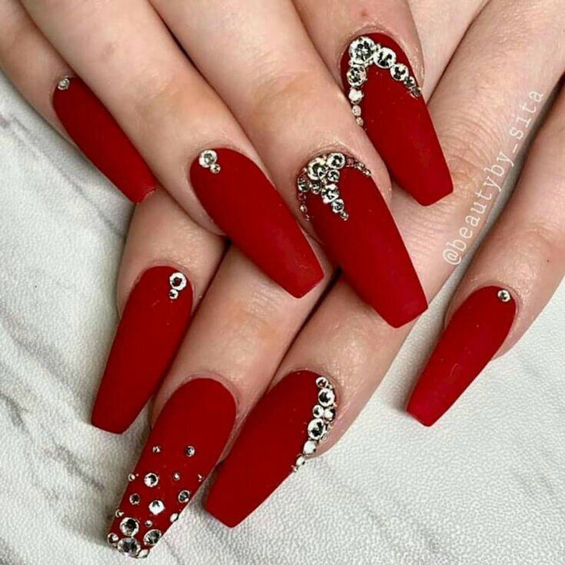 Moda Unhas vermelhas