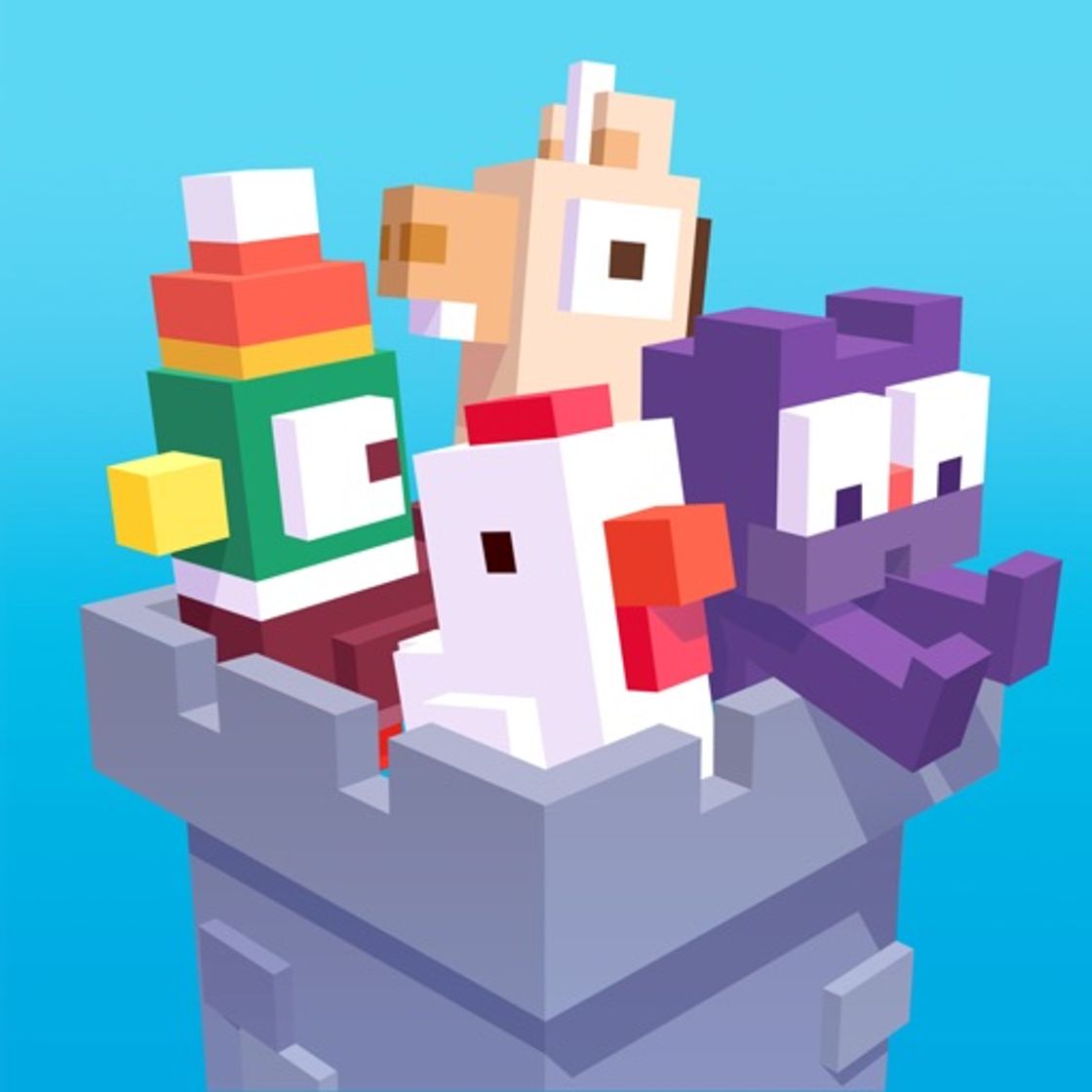 App Crossy Road Castle