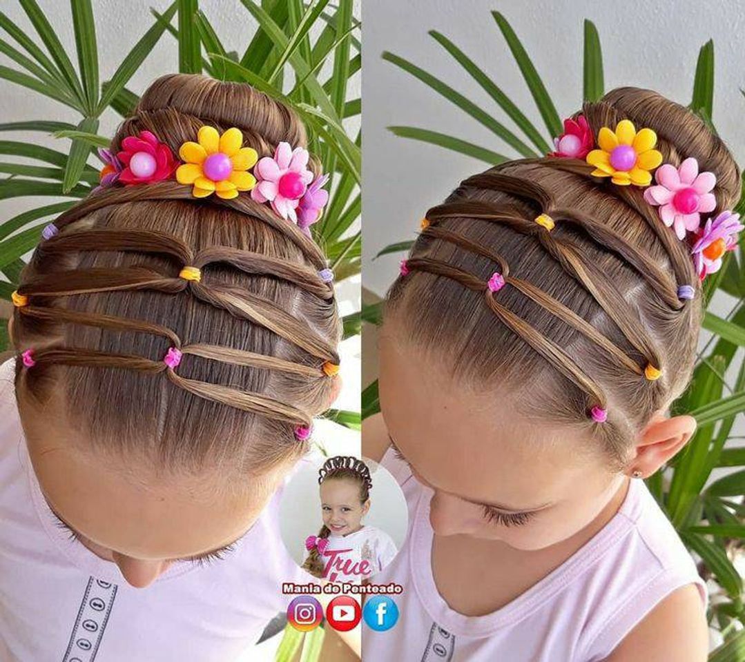 Fashion Penteado criativo