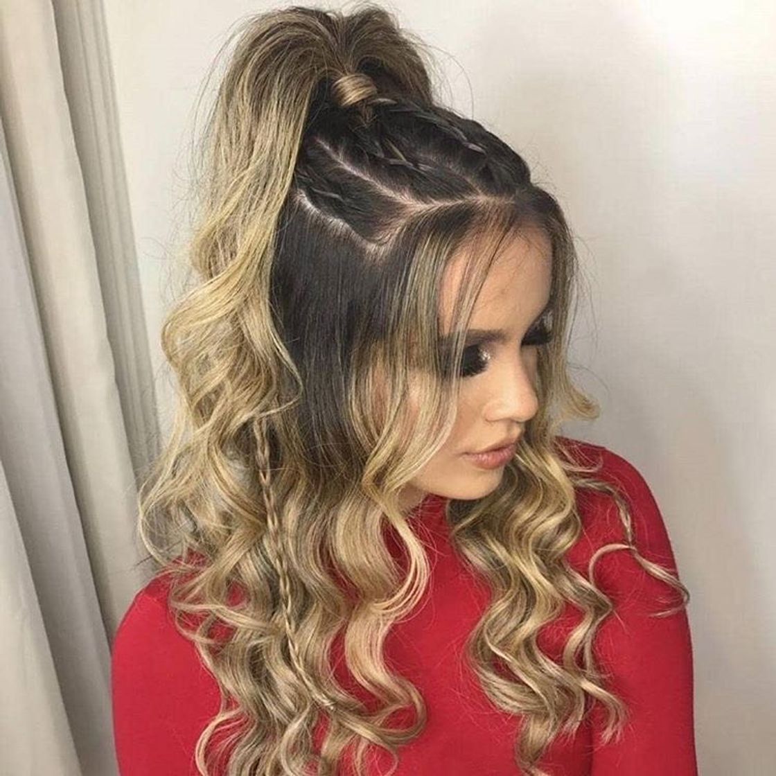 Moda Penteado estiloso 