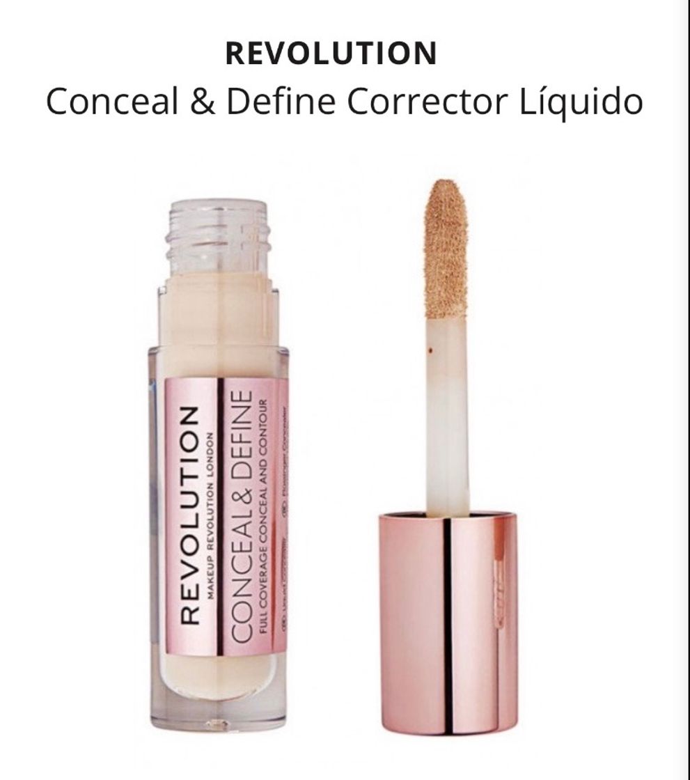 Fashion Conceal & Define Corrector Líquido Makeup Revolution precio