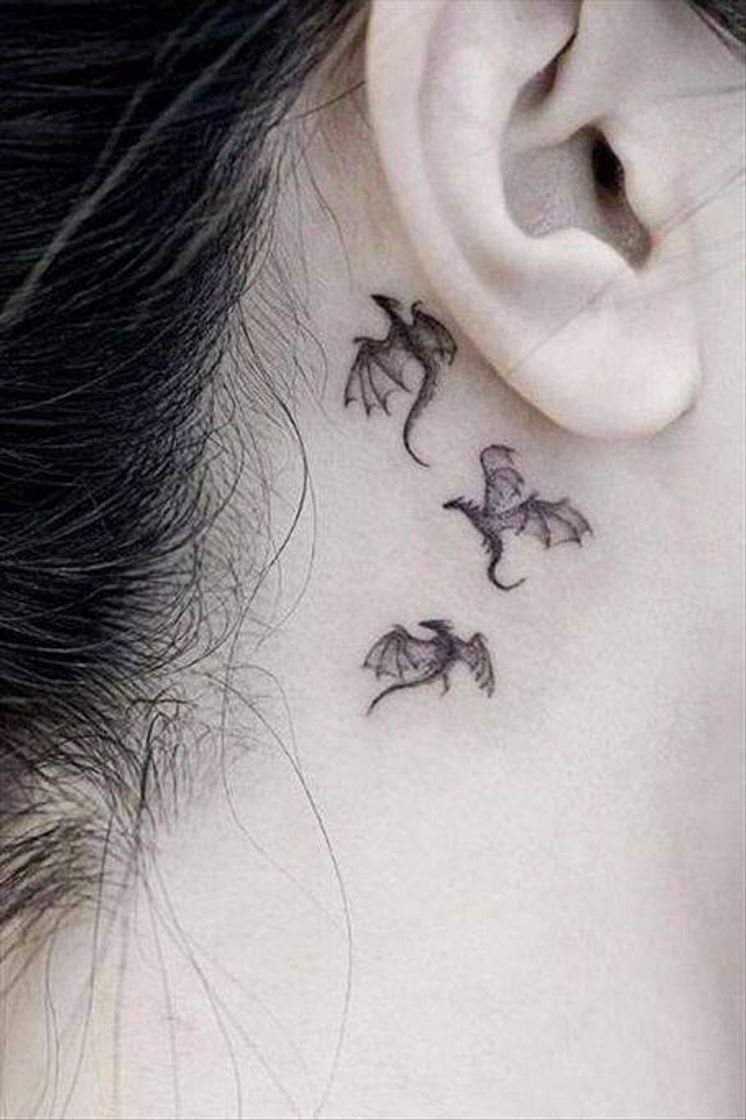 Fashion Cute Ear Tattoo