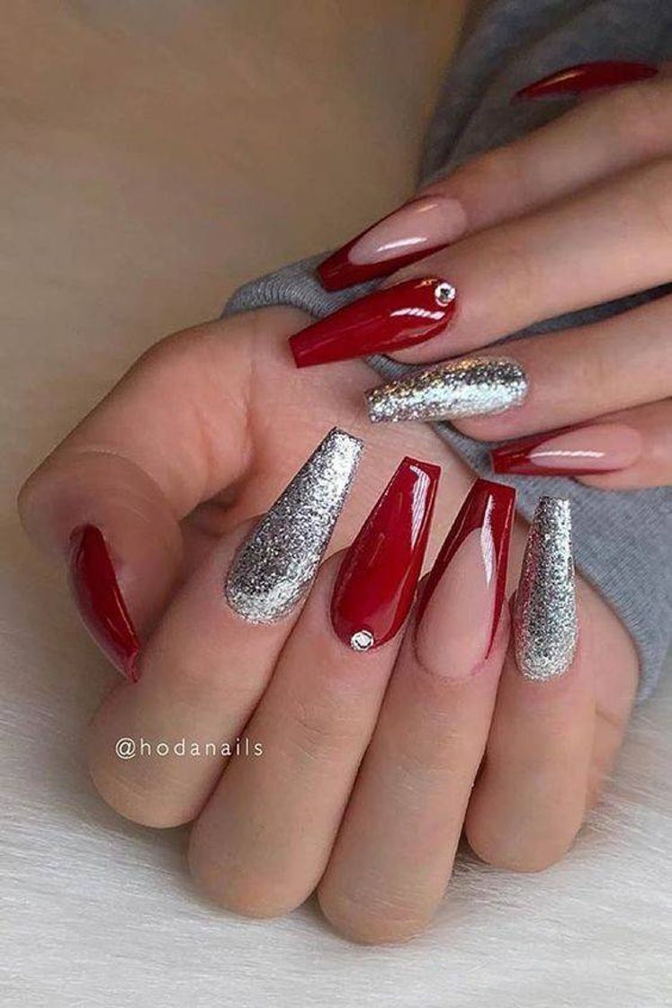 Fashion Unhas vermelhas