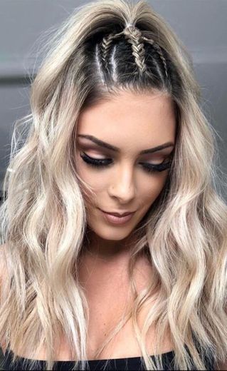 Penteado com tranças