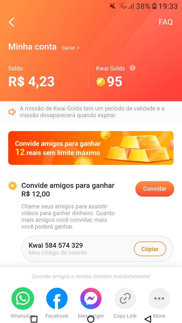 Social Vem ganha dinheiro no kwaii ❤️