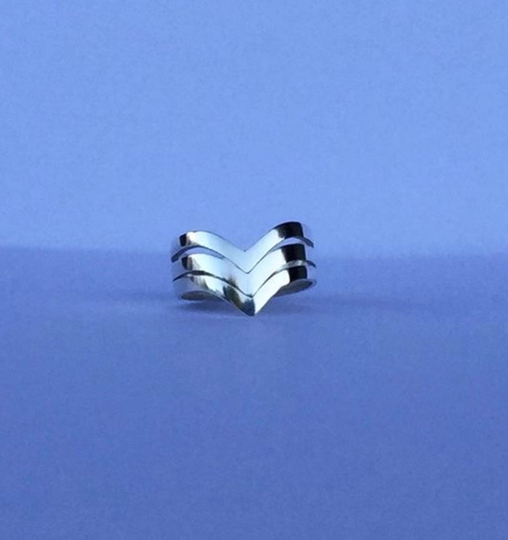Social Triple anillo Valentino 💥calidad plata 950💥