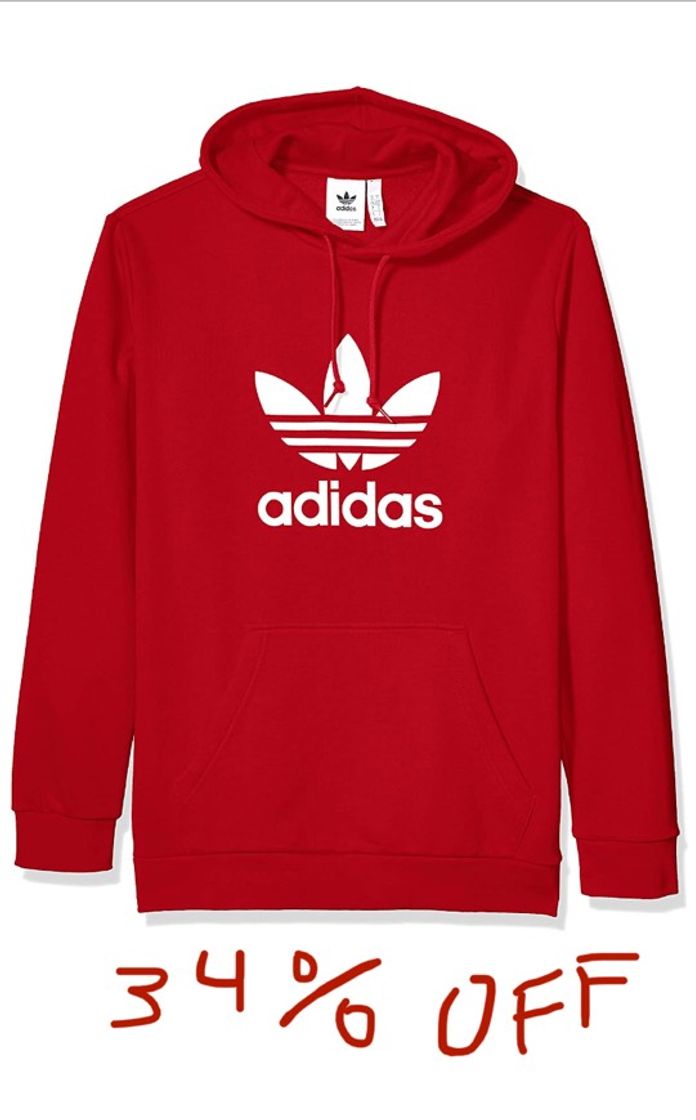 Social adidas Originals Men's Trefoil Hoodie