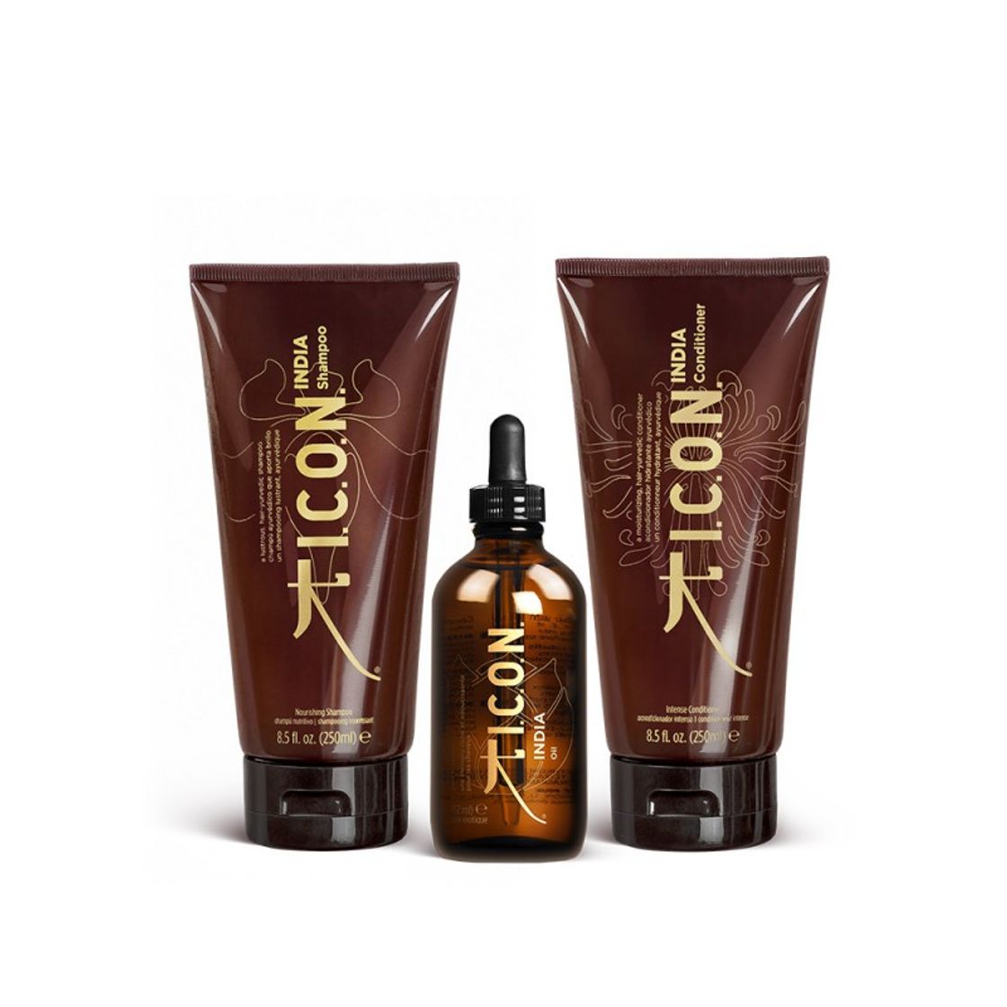 Moda PACK ICON COFRE INDIA CHAMPU ACEITE ARGAN INDIA OIL ...