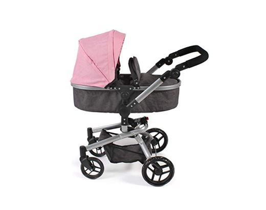 Bayer Chic 2000-Carrito para muñecas Yolo Color Rosa.