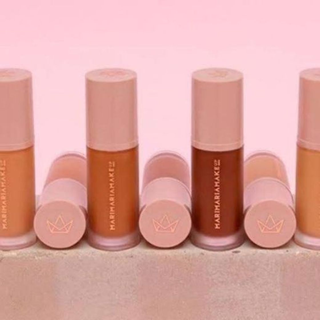 Social Base e Corretivo Matte Nude Mari Maria Makeup