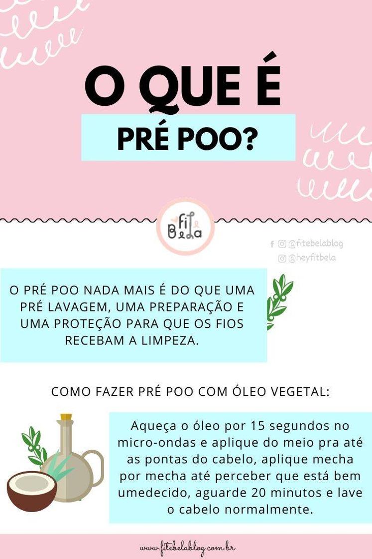 Moda Pré poo?