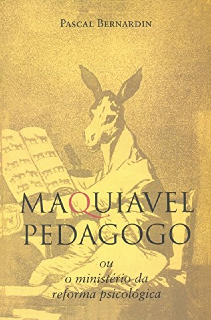 Libro Maquiavel Pedagogo