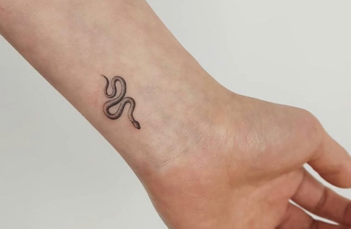 Fashion Snake Tattoo