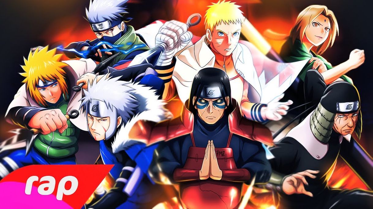 Moda Rap dos hokages(Naruto)-A vontade do fogo| Nerd hits 