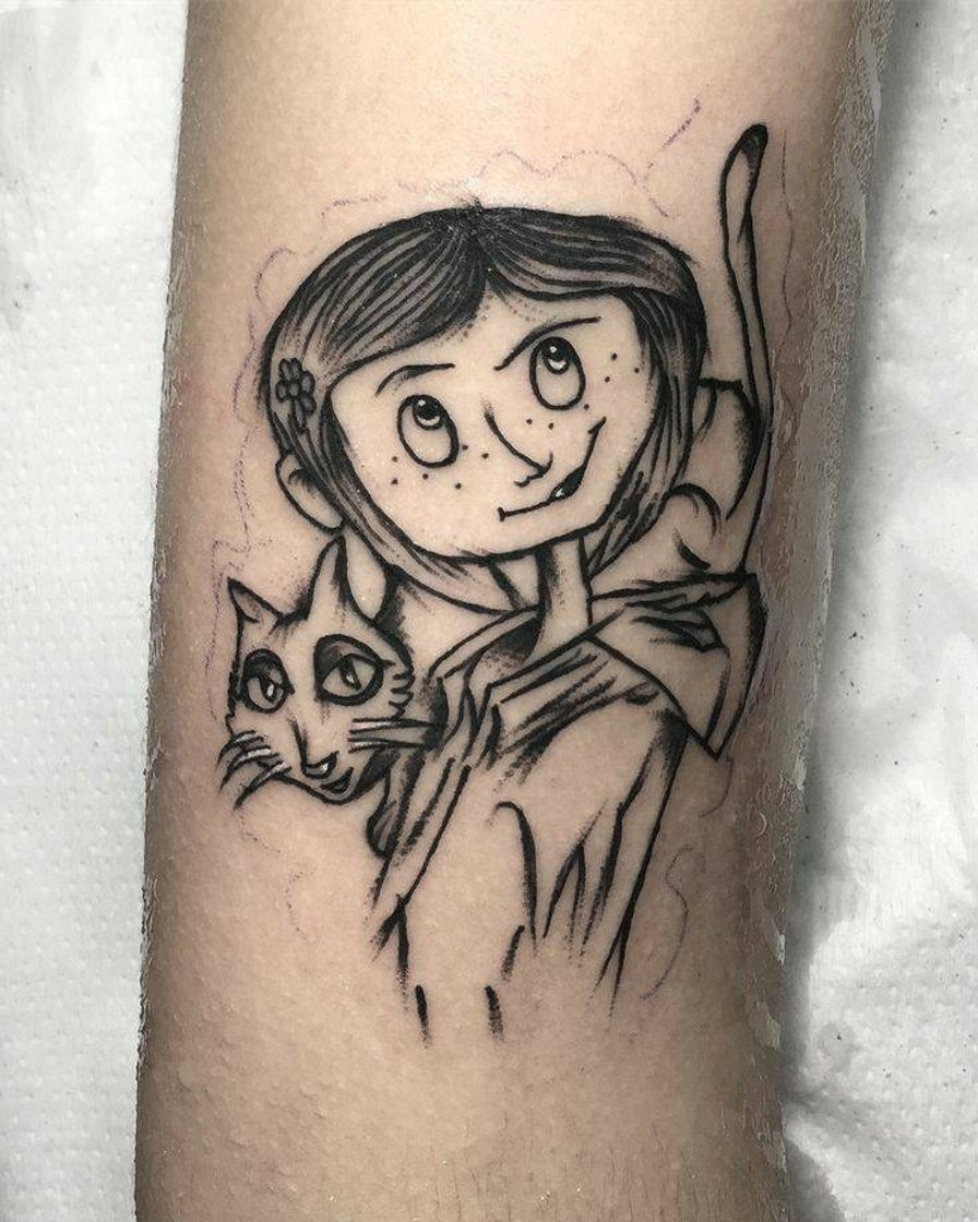 Fashion Tatto Coraline