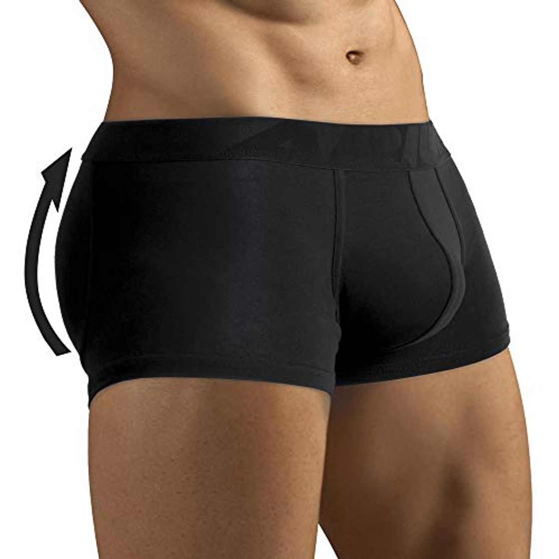 Products ARIUS Calzoncillo Boxer con Relleno Trasero para Aumentar el Volumen y tamaño