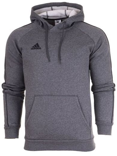 adidas Core18 Hoody Sudadera con Capucha, Hombre, Negro