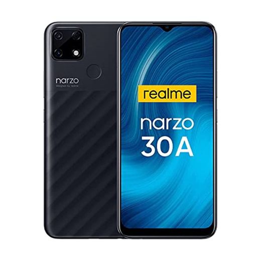 Realme Narzo 30A Smartphone Libre Mega Batería 6000mAh Carga Rápida 6.5" Pantalla