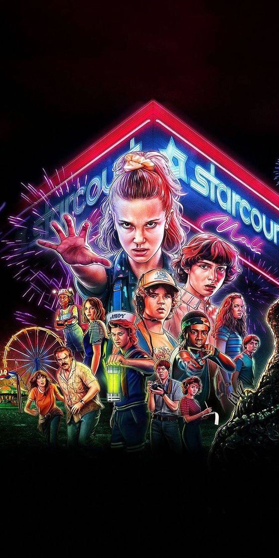 Serie Série-stranger things 💡🐙🚴‍♂️