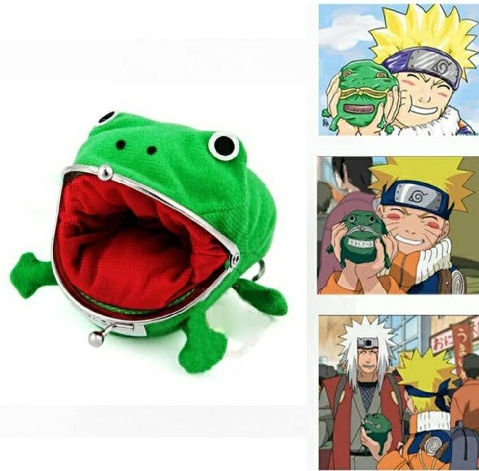 Moda PORTA MOEDAS SAPINHO NARUTO 