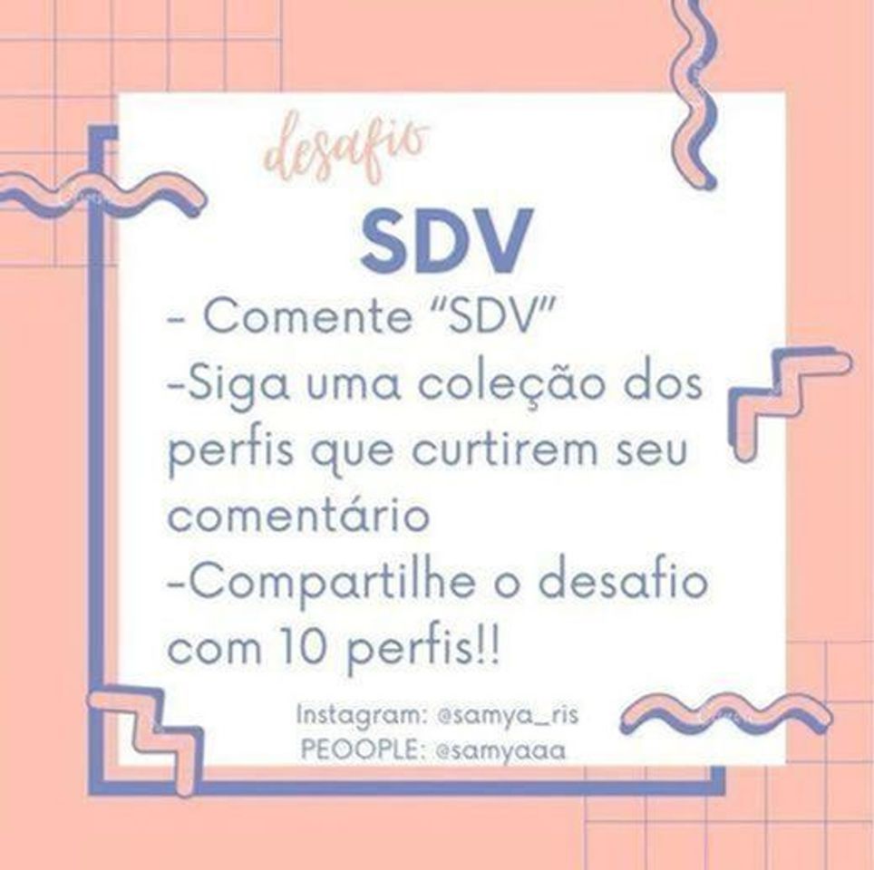 Social DESAFIO SDV