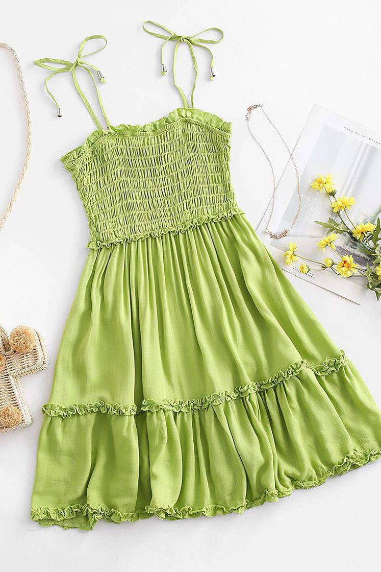 Fashion Vestido verde , muito bonito.💚🌿💚🌱💚