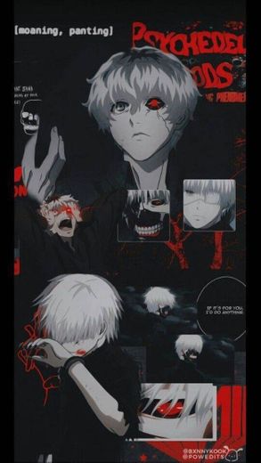 Anime tokyo ghoul.