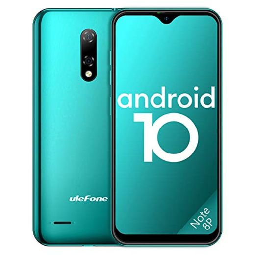 Ulefone Teléfono Móvil 2020, Note 8P Android 10 Smartphone Libre 16GB ROM