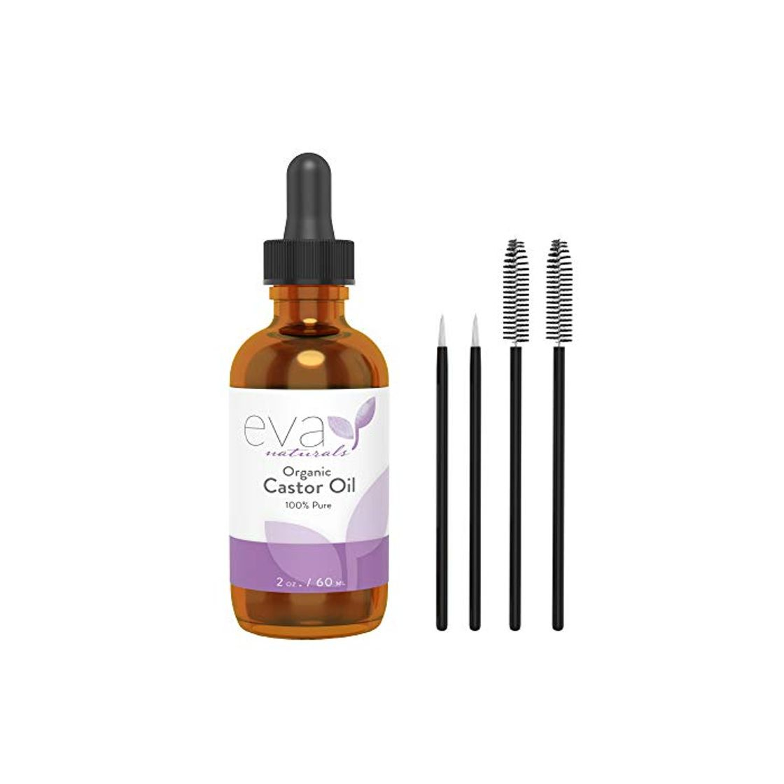 Social Aceite de Ricino Orgánico Eva Naturals - Ayuda al Crecimiento de Cabello